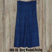 Cowgirl Skirt Washed Paisley 